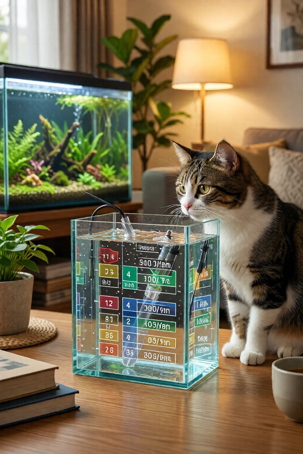 aquarium water testing guide parameters