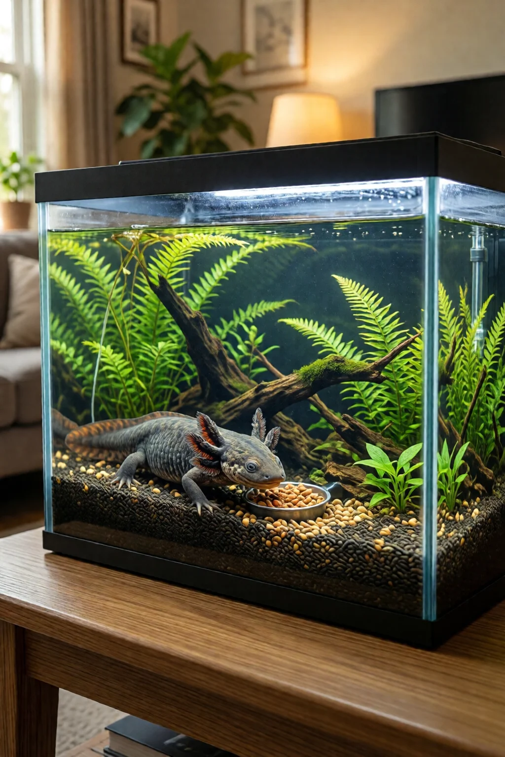 axolotl care guide tank and feeding