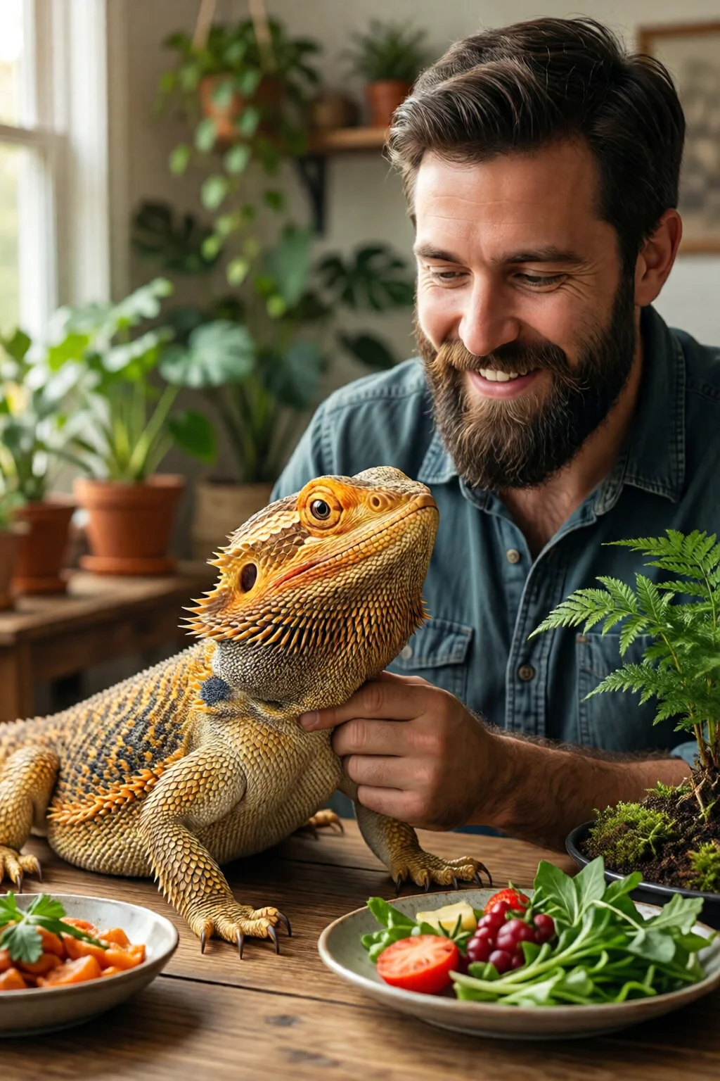 bearded dragon care guide diet and habitat