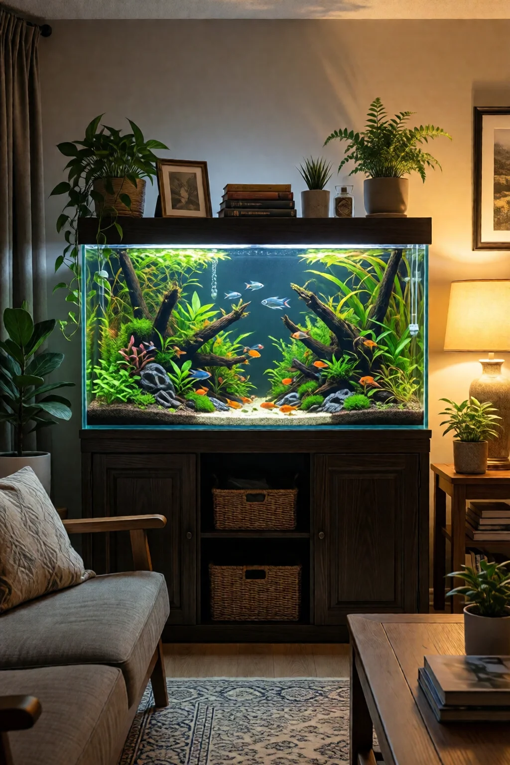 best aquarium backgrounds and decorations