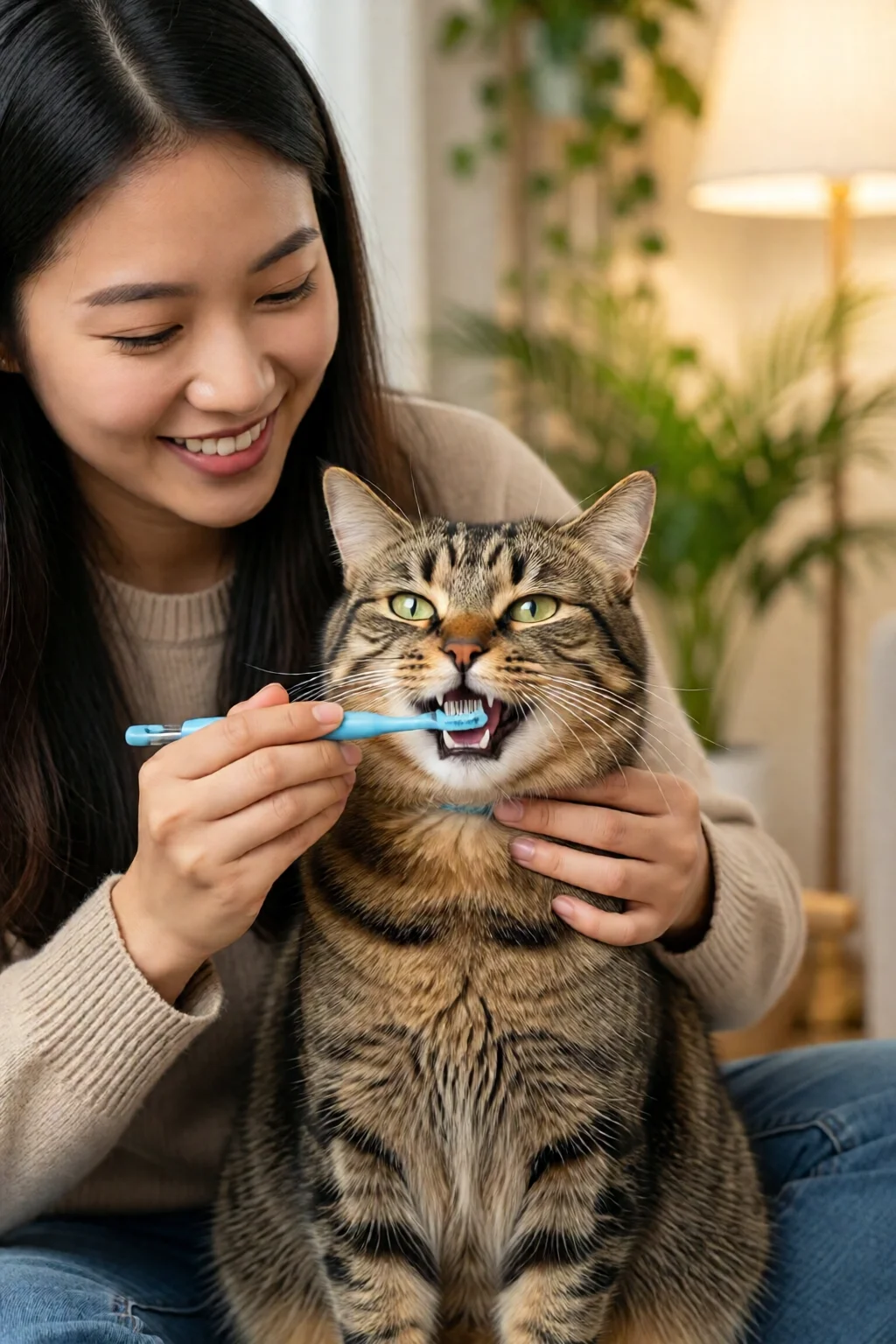 cat dental care tips and cleaning
