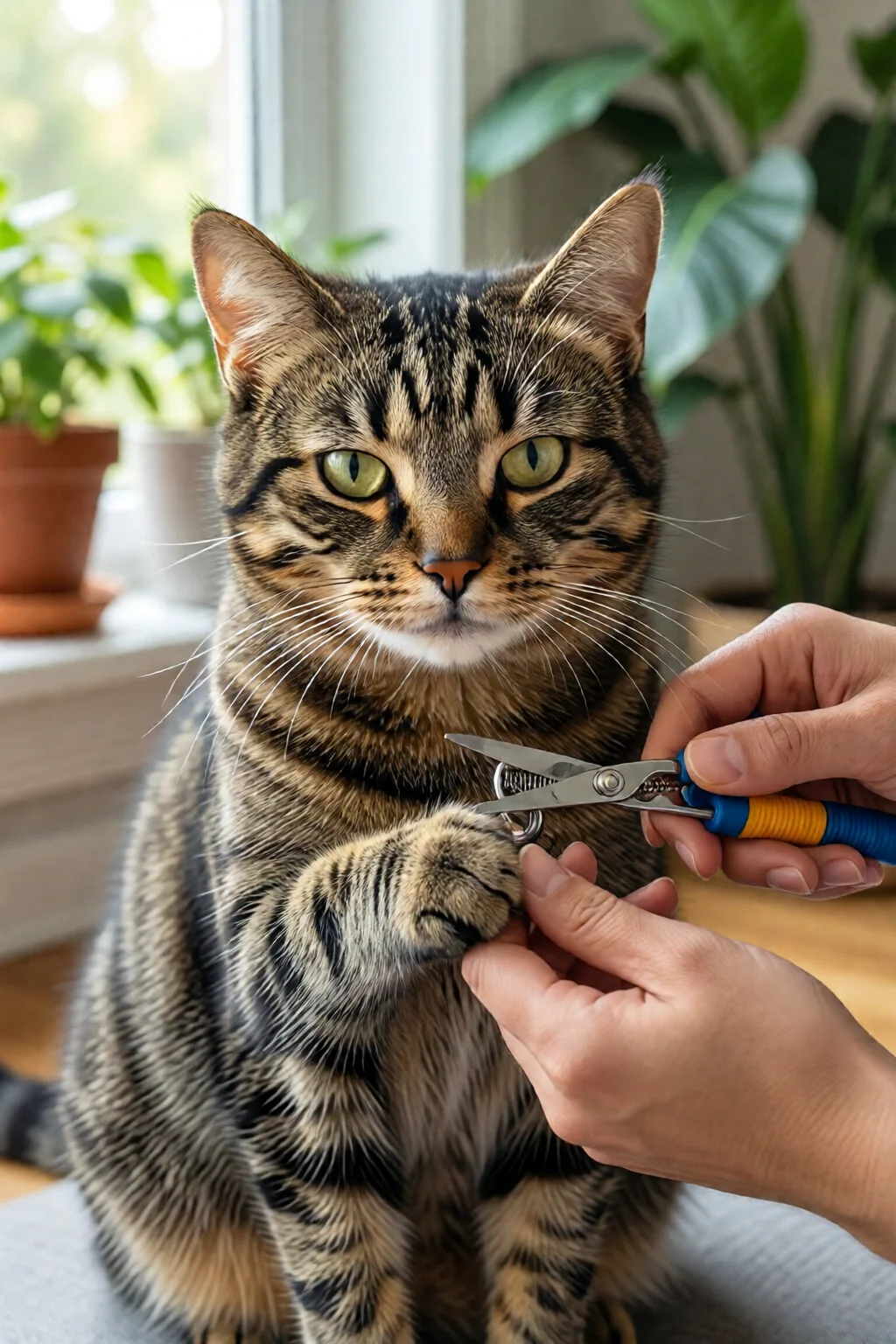 cat nail trimming tips at home - professional guide and tips