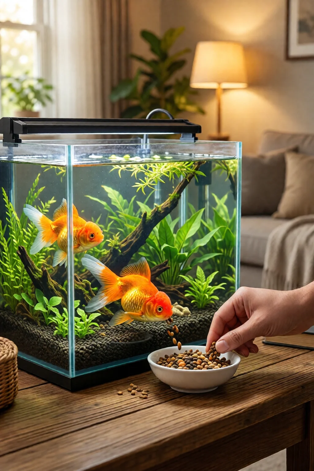 goldfish care guide tank setup and feeding