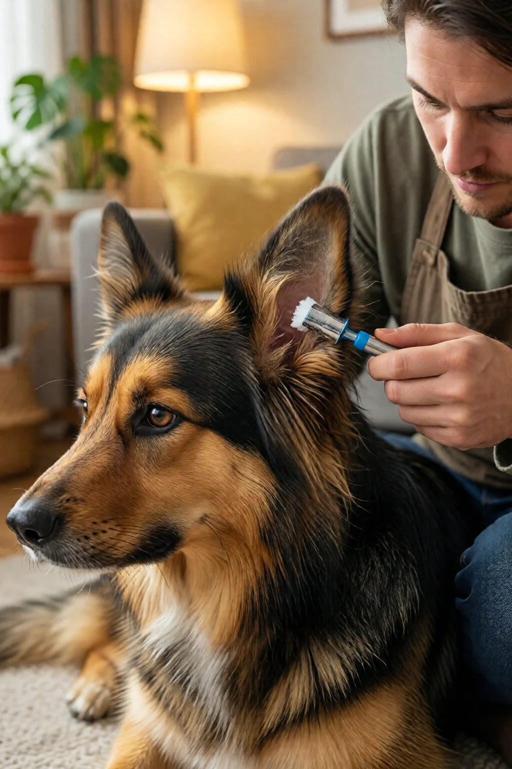 how to clean dog ears safely