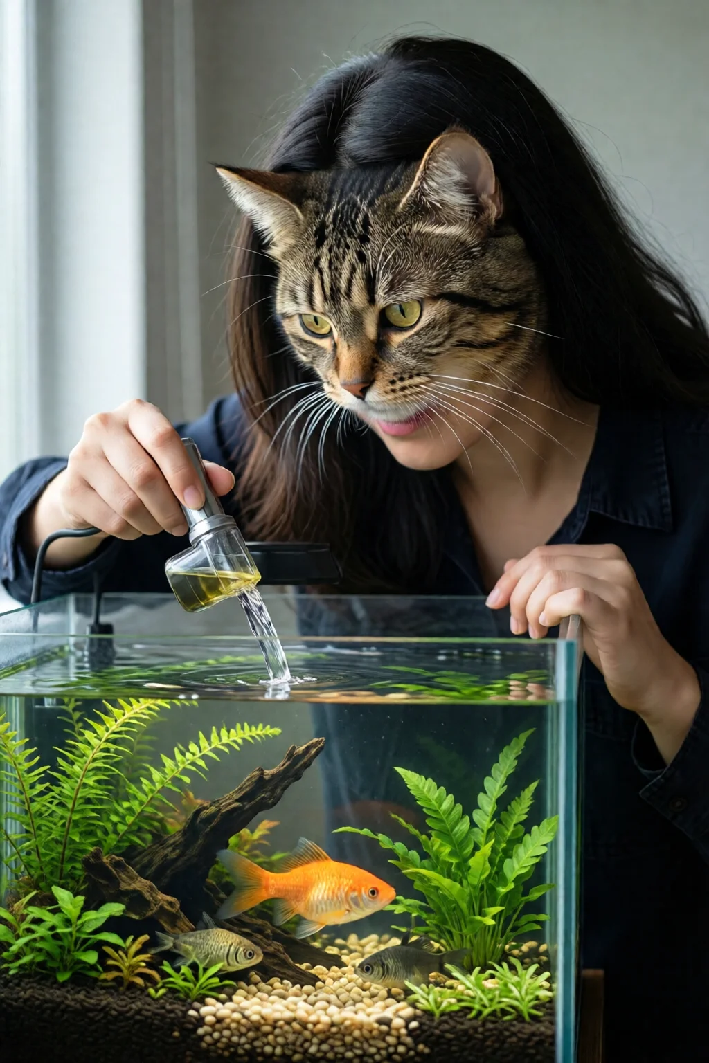 how to lower ammonia in fish tank