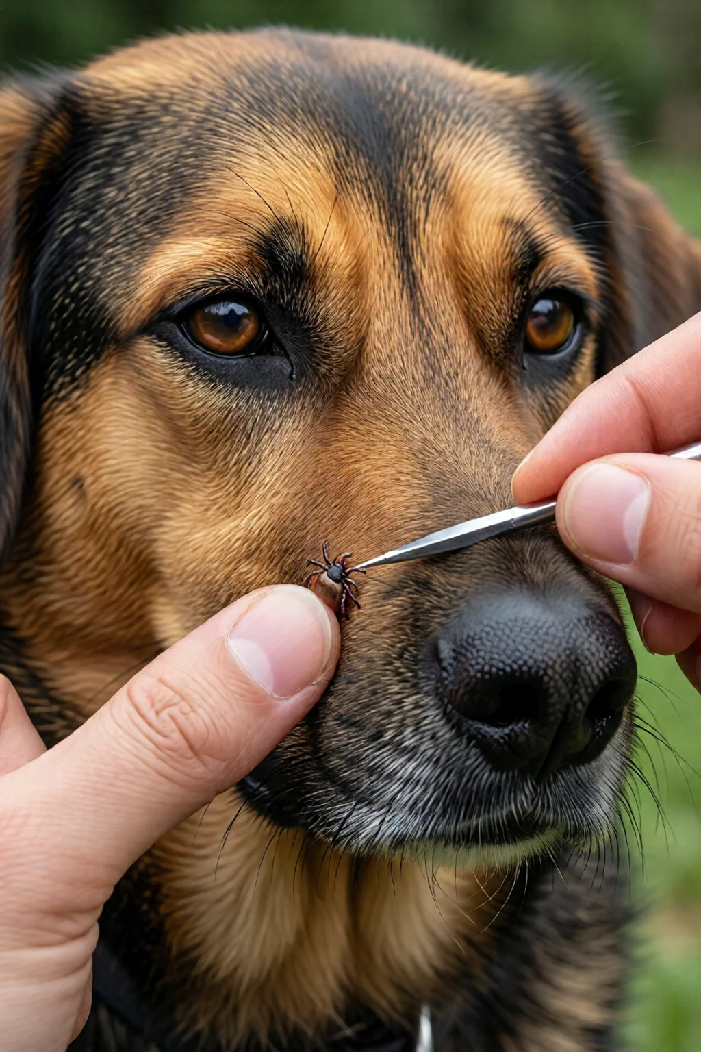 how to remove a tick from a dog safely