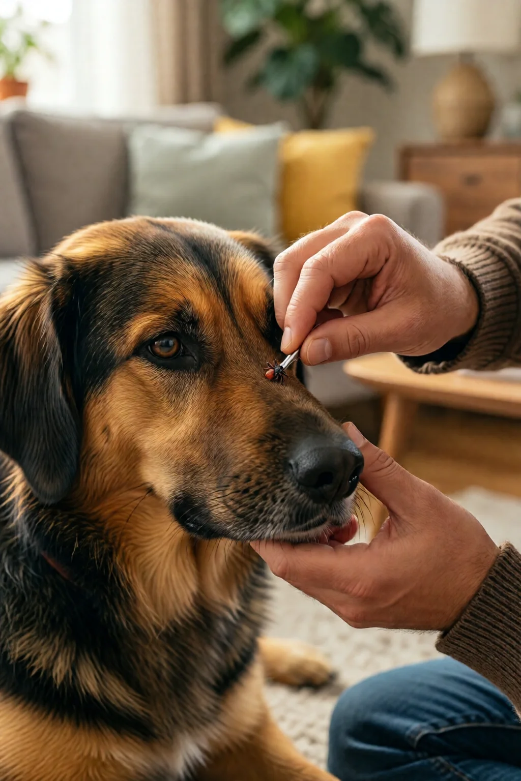 how to remove a tick from a dog safely