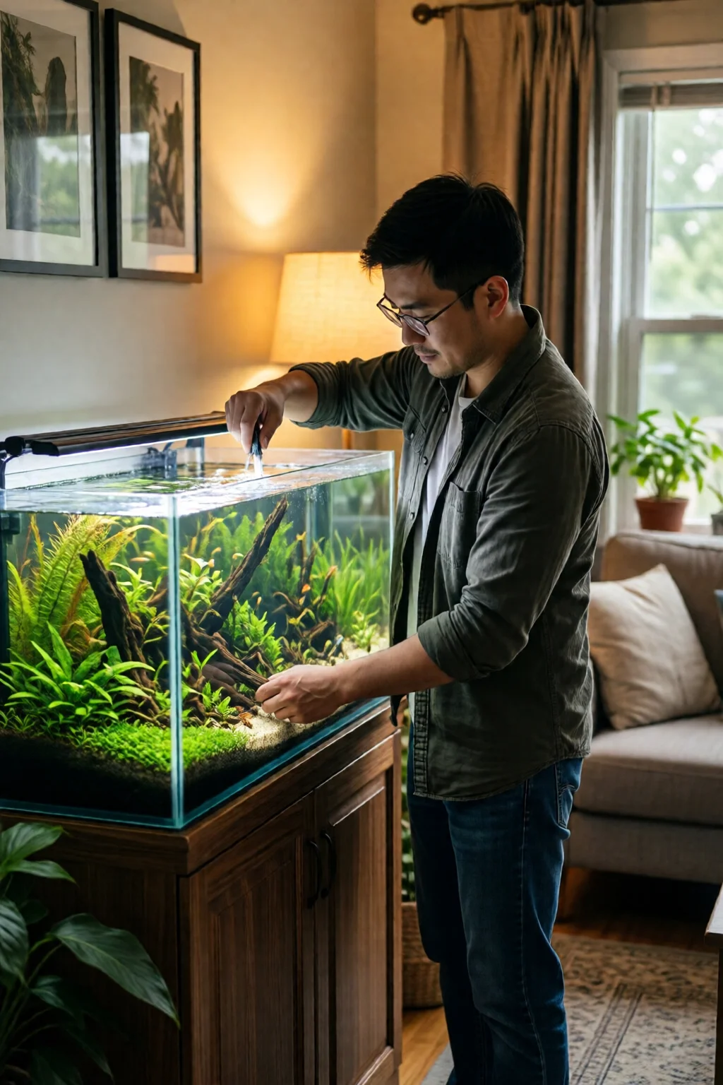 how to set up a freshwater aquarium