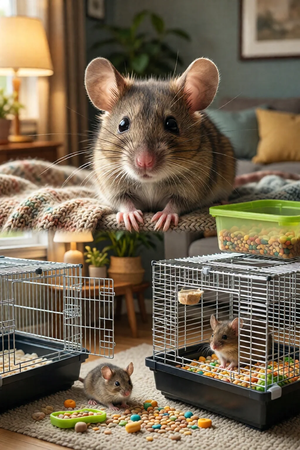 pet mouse care guide and cages