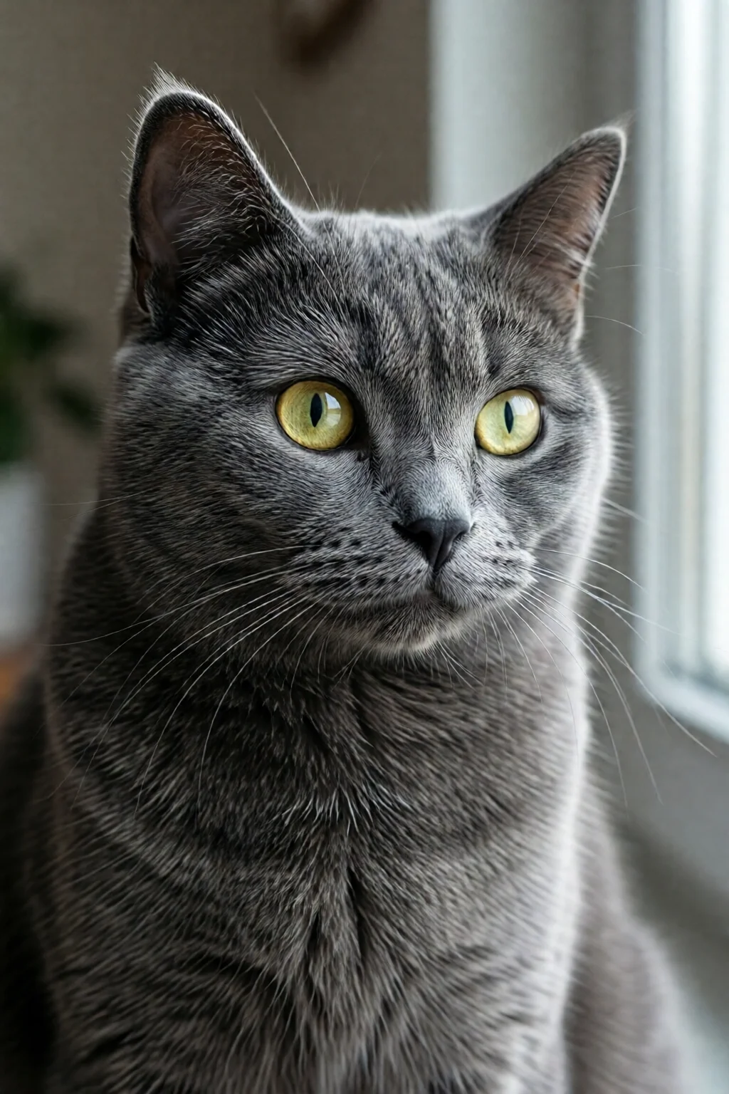 russian blue cat care and personality