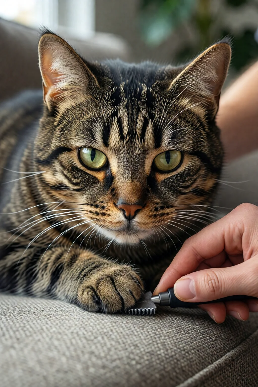 how to stop a cat from scratching furniture